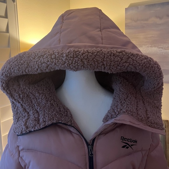 Women's Mauve PINK Puffer Jacket - Picture 2 of 6